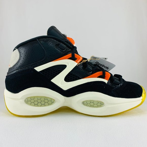 Reebok Question Pump Omni Lite Black (Men's Sizes) New Basketball Shoes H06496 - Picture 3 of 7